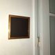 Golden square frame Italy circa 1970