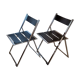 Pair of folding chairs, 1980s