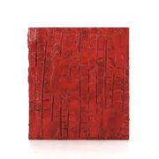 Petit tableau minimaliste abstrait, peinture texturée de Vincent Dufresne