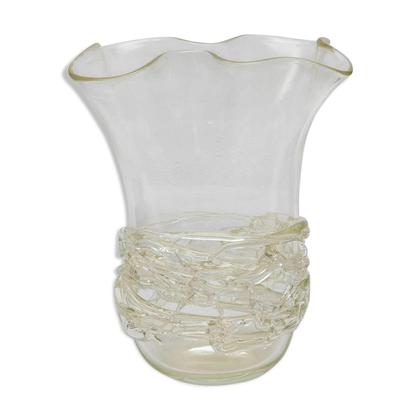 Murano glass vase