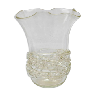 Murano glass vase