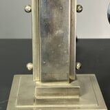 Dutch art deco nickel desk or table lamp, 1930s