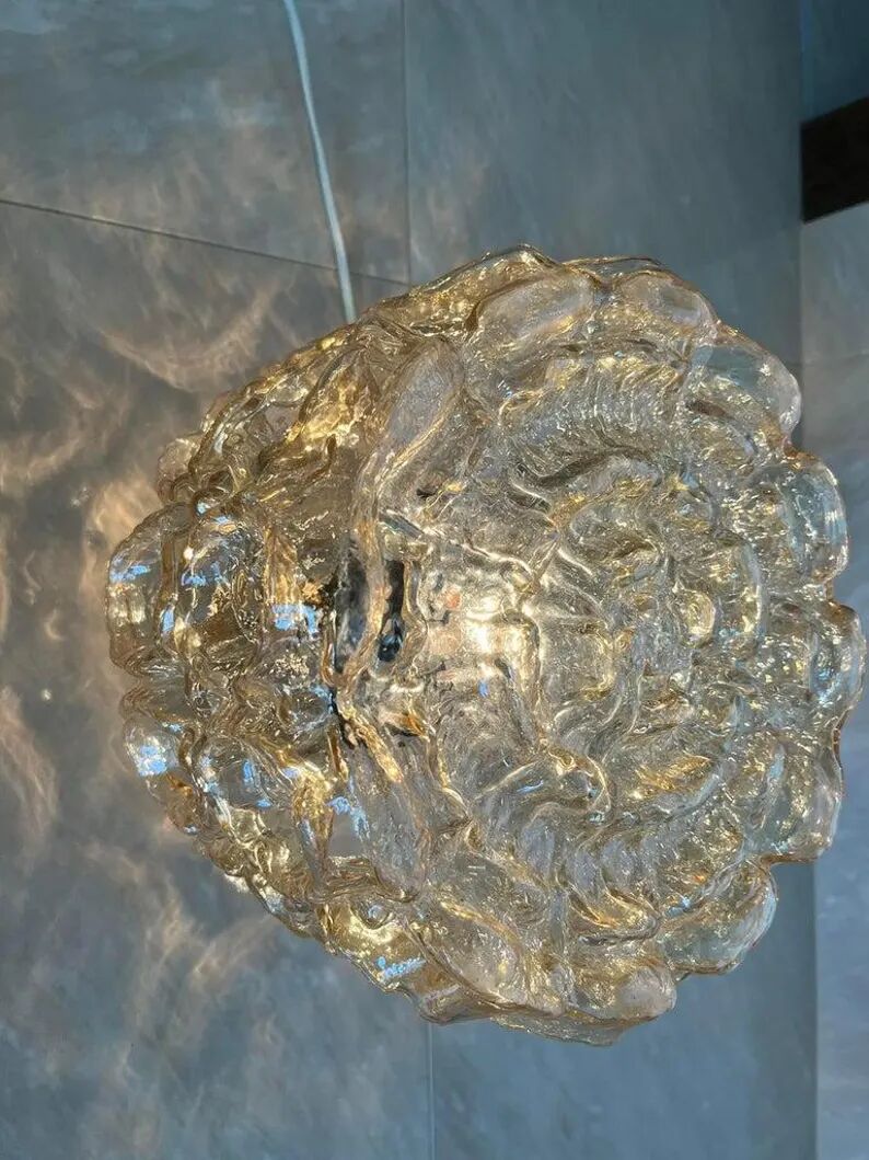 MidCentury Rare Ceiling Flush Mount Limburg, Helena Tynell, Germany, 1960s