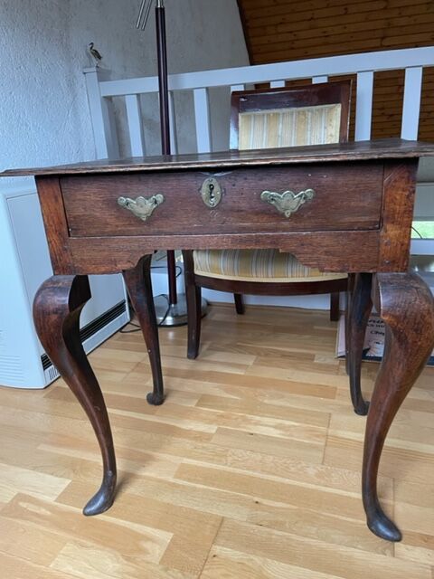 Old-style wooden desk