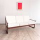 Canapé FD130/3 by Hvidt Mølgaard, Mid Century sofa in teak, Denmark