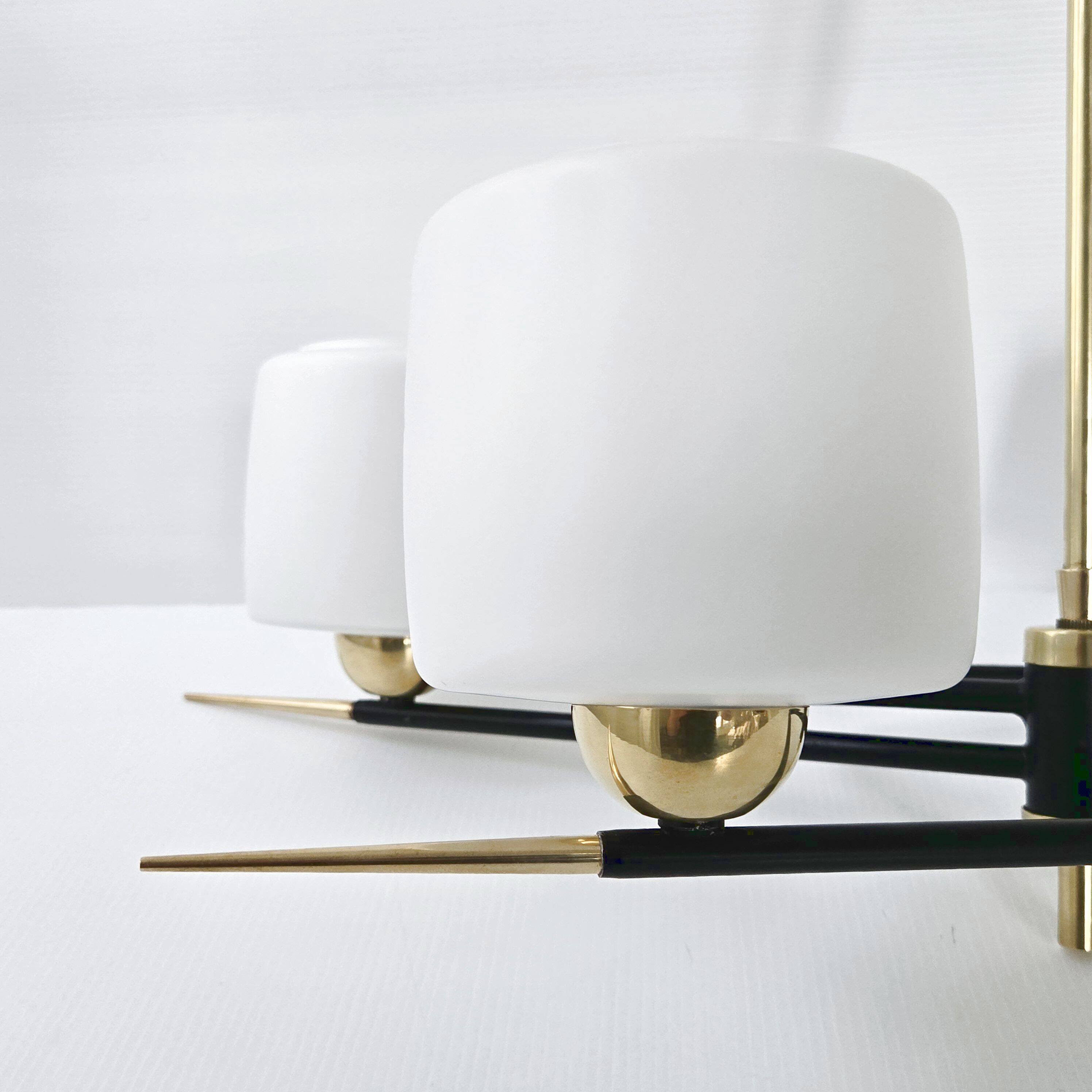 Vintage Arlus pendant light from the 1950s