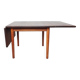 Hans J. Wegner Drop Leaf Table in Solid Teak and Oak for GETAMA