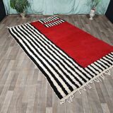 Handmade pure wool rug, size 150/250 cm.