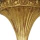 Gilded Baroque Style Mirror With Console Acanthus France