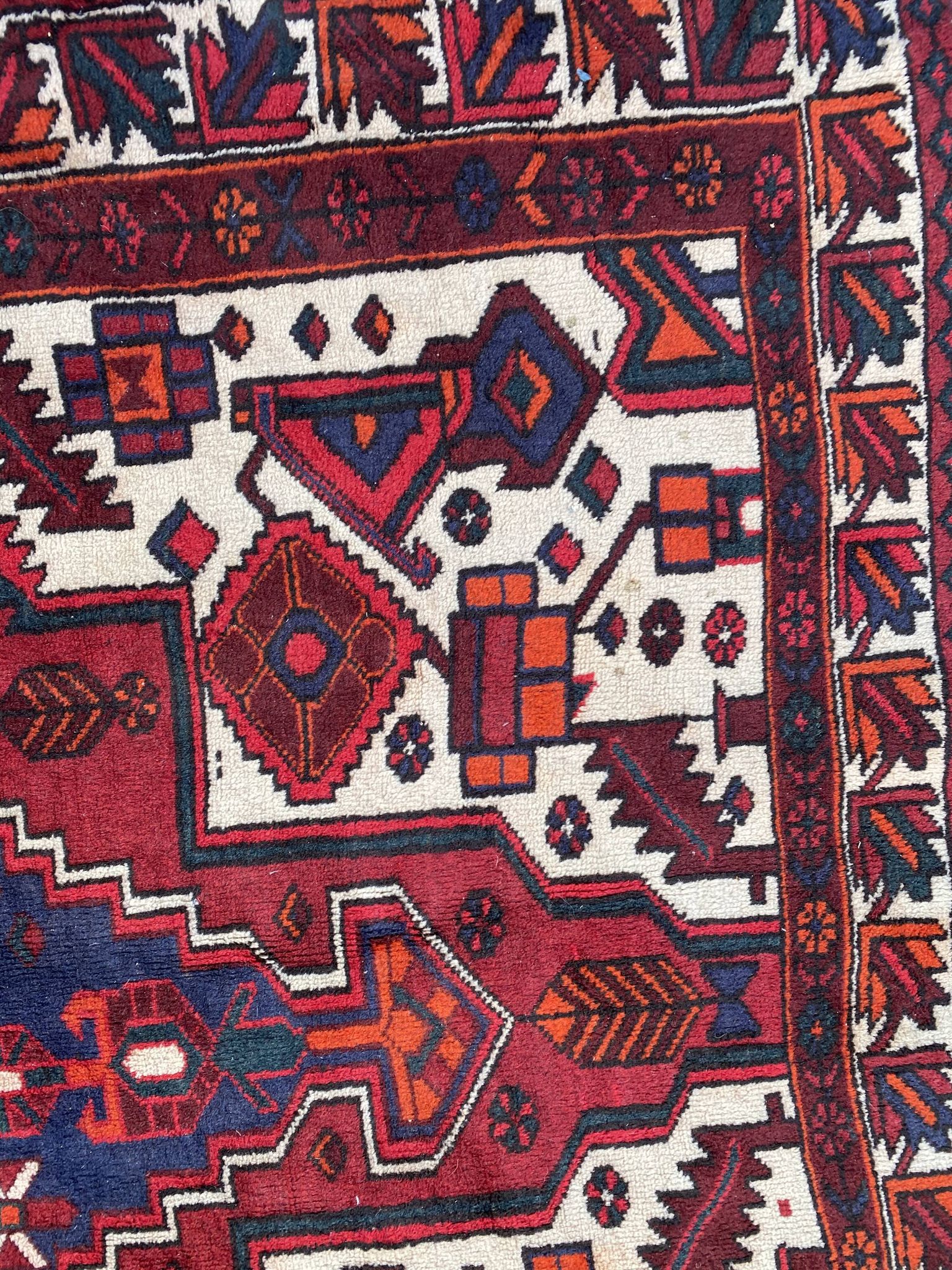 Tapis ancien persan Hamadan 160x218 cm