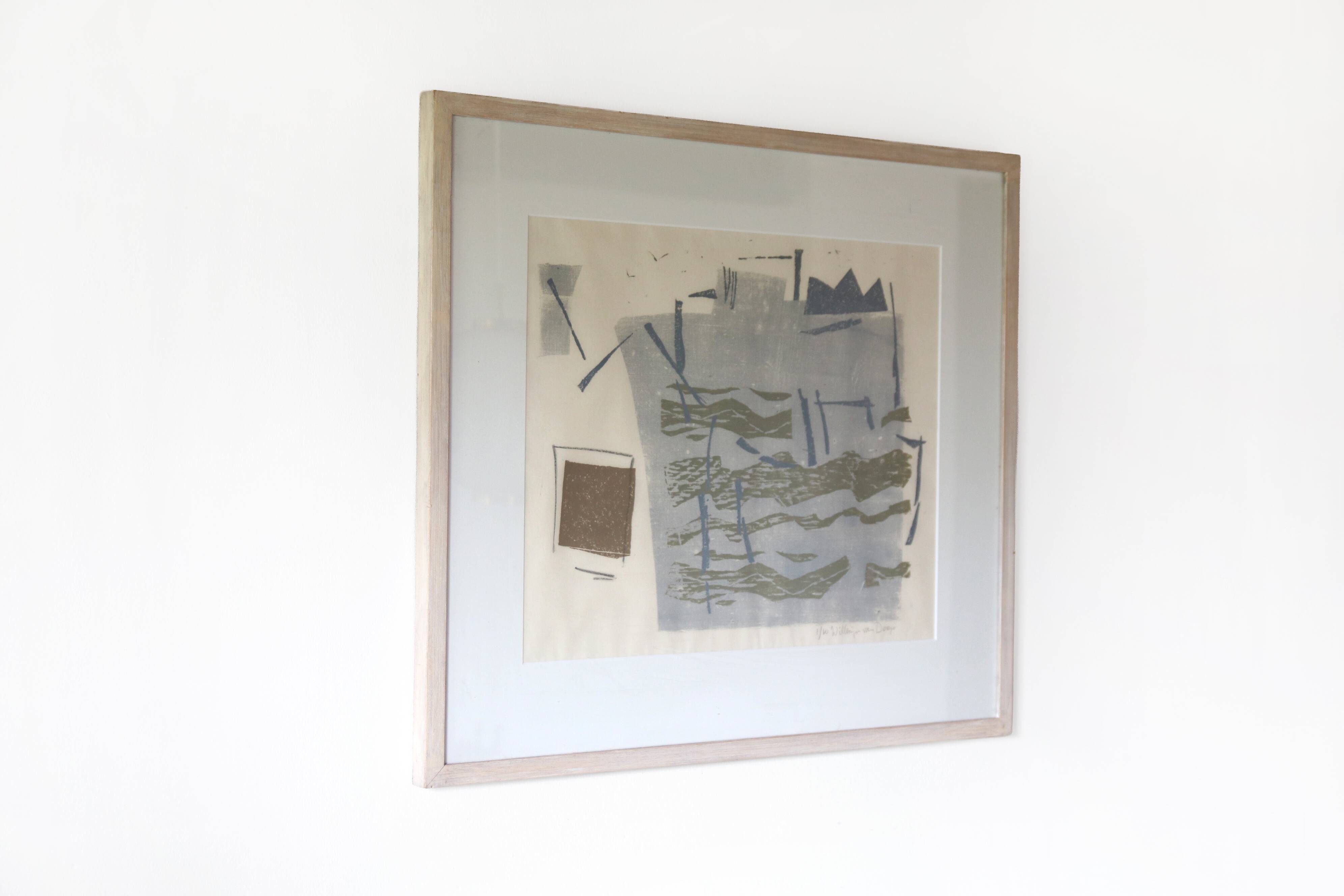 Screen print by Willemijn van Dorp