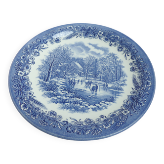 Plat rond Churchill en porcelaine anglaise