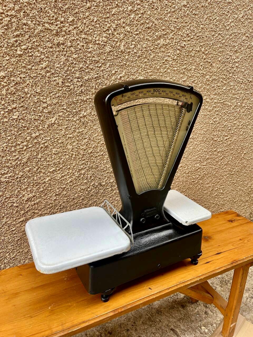 Ancient black lutrana balance