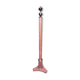 Pink leather sheath lamppost