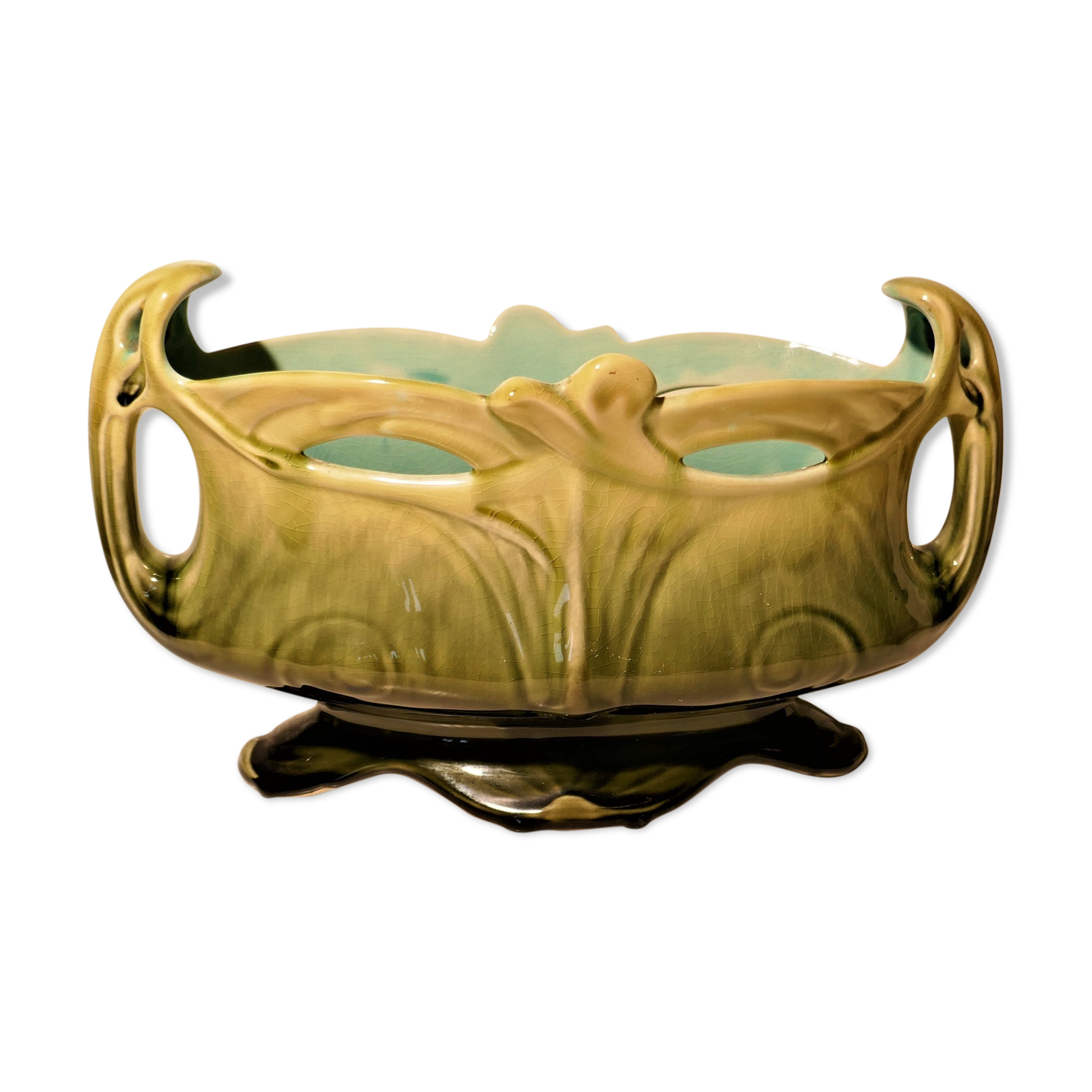 Art Nouveau dabbling planter