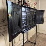 Antwerp Cabinet In Ebony And Bone, 17th Century