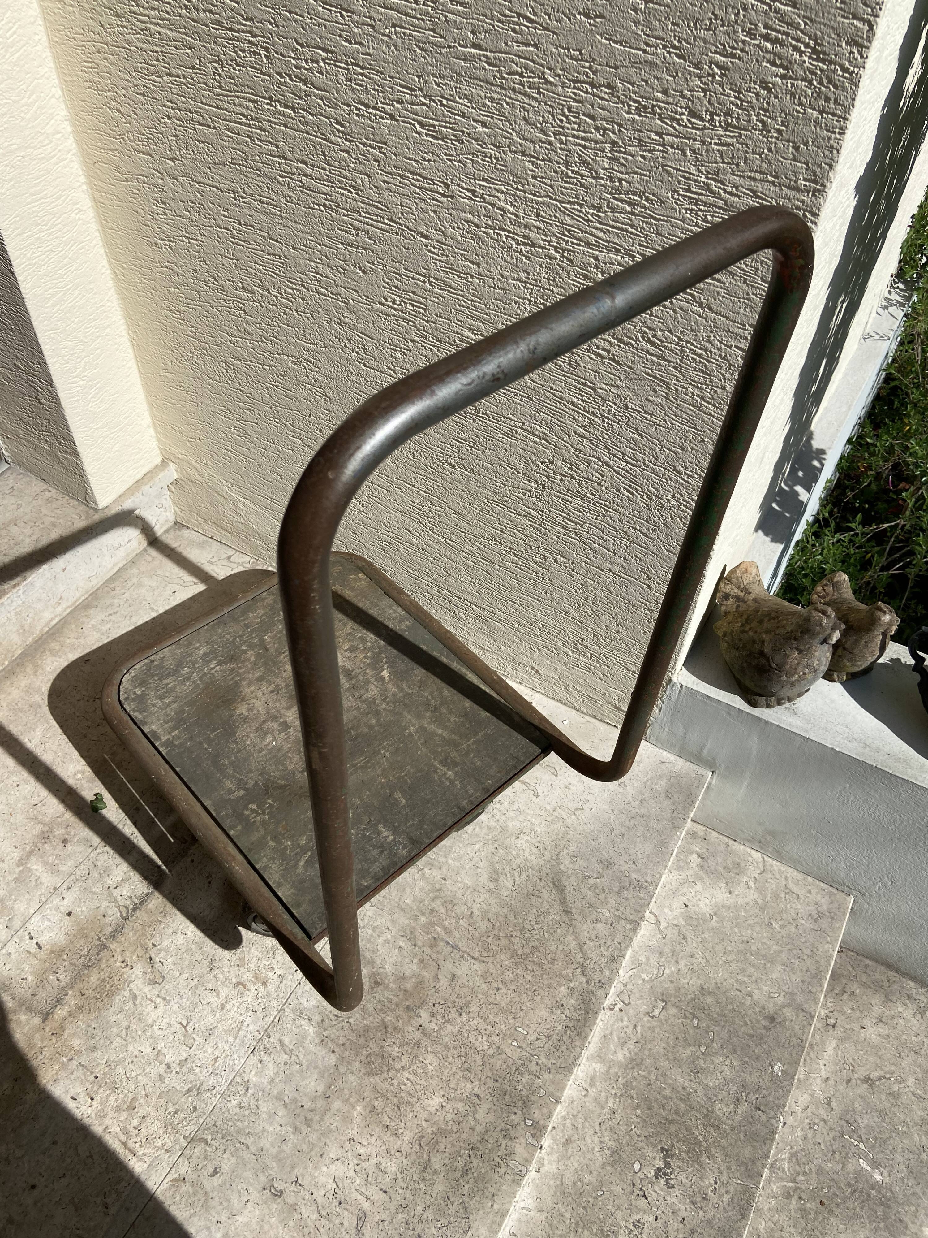 Vintage industrial trolley 1950