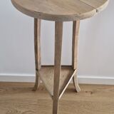 Old pedestal table driftwood