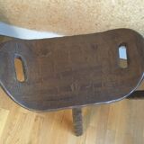 Pair of brutalist stools