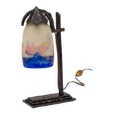 Lampe de table Degué Art Déco française
