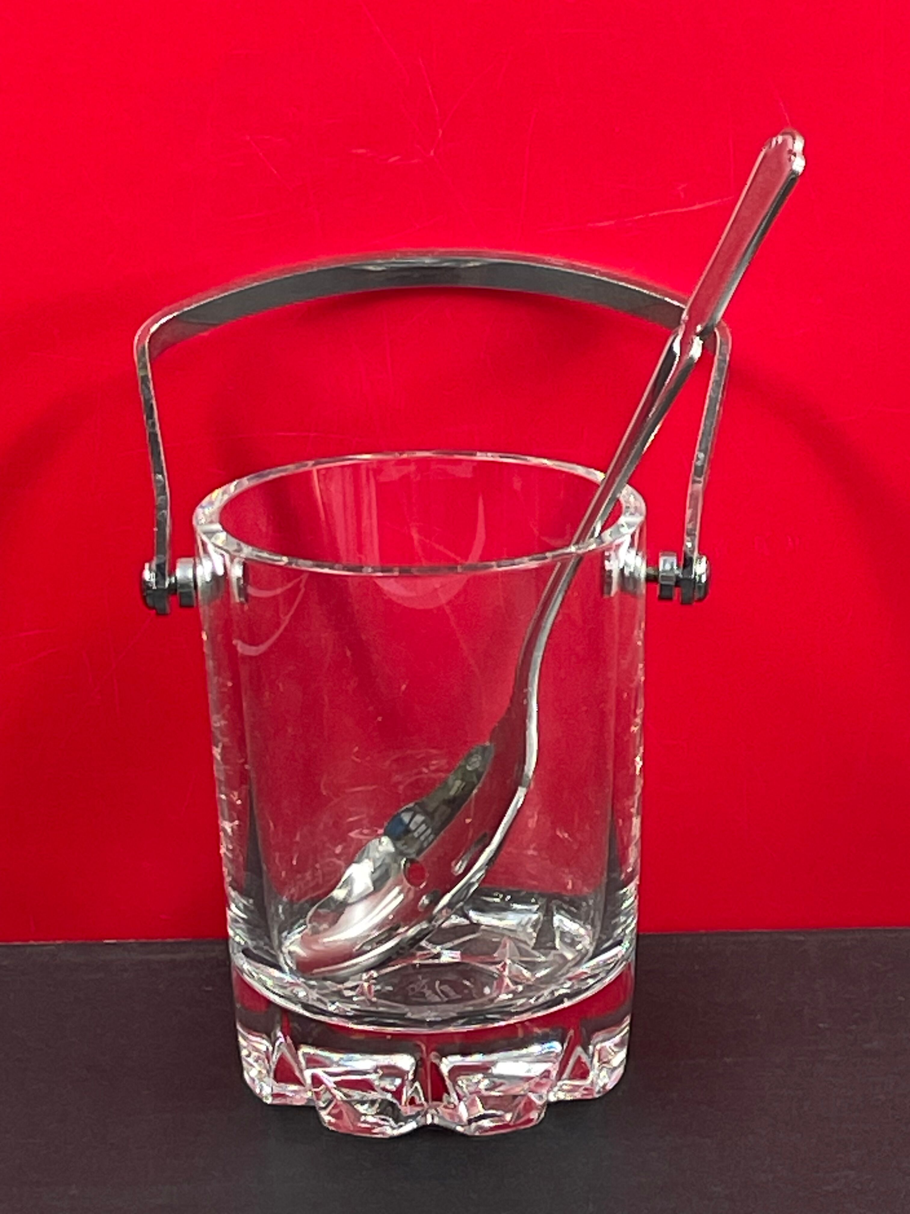 Ice bucket, vintage, Sèvres France, ice cubes, 13 x 10 cm, 1 kg, ice bucket
