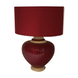 Ceramic table lamp, François Châtain France 1980s
