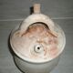 Ancient natural terracotta jug