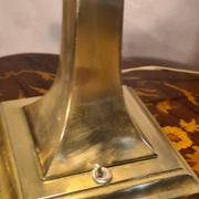 Art Deco brass desk lamp from the 1930s to 1950s, electric OK, h43x30