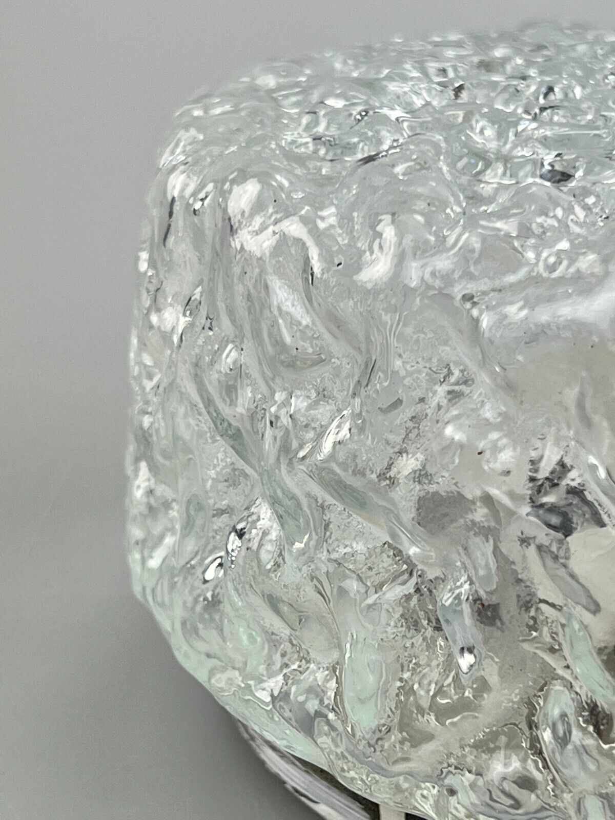 Ceiling lamp glashütte limburg 1960