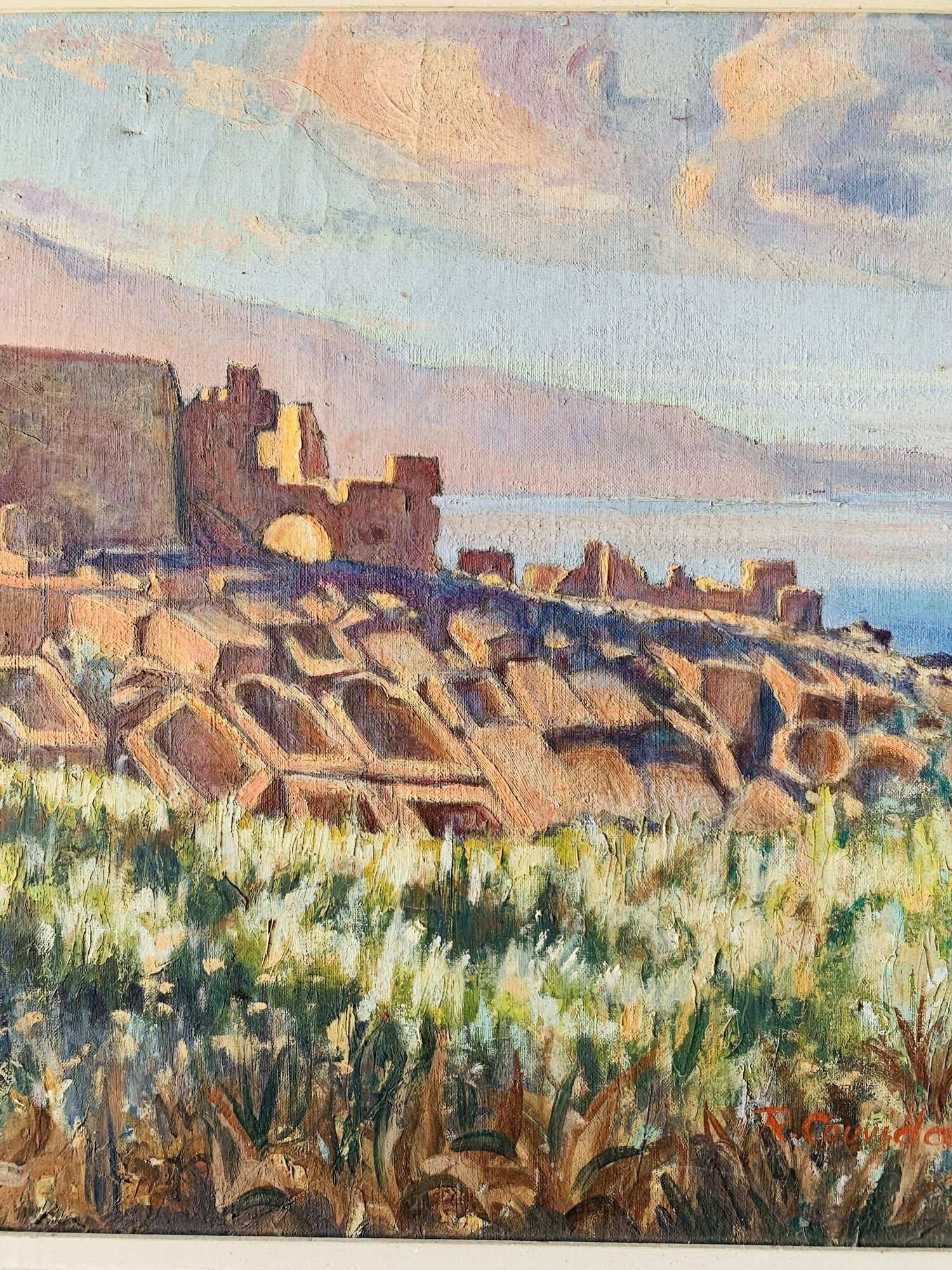 Orientalist painting by R. Couvidat - 91cmx73cm