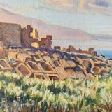 Tableau orientaliste de R. Couvidat - 91cmx73cm
