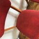 Series of red chairs