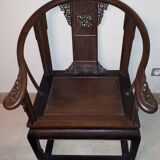 Fauteuil Chinois Quanyi En Jichimu, Chine Dynastie Qing