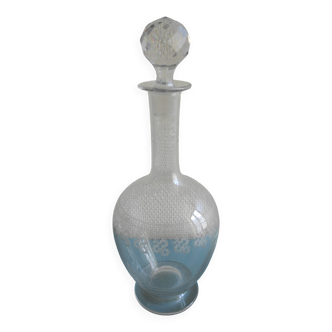 Crystal wine carafe Baccarat Pompadour antique crystal wine decanter