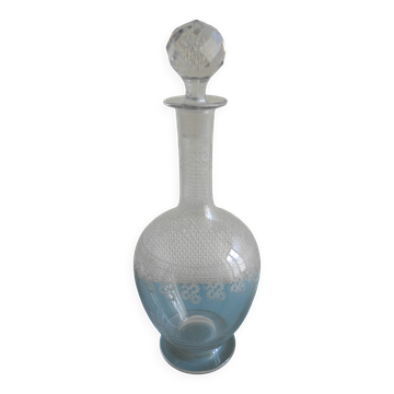 Crystal wine carafe Baccarat Pompadour antique crystal wine decanter