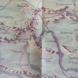 Bird's-eye map of South Africa 1900's