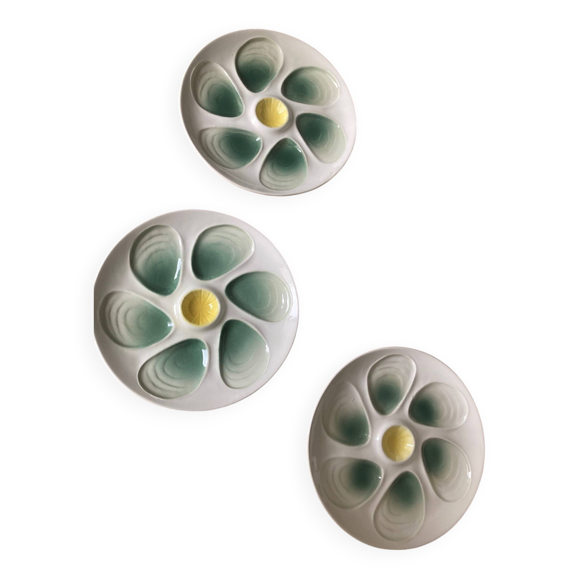 Salins oyster plates