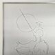 Tableau Don Quichotte vintage 1970