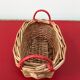 Miniature rattan basket from the 70s