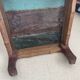 Ancient Chinese kang table – solid elm, horse hoof legs