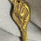 Old bronze coat hook