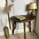 Olivewood tripod stool