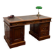Classic English Desk Brown Leather