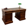 Classic English Desk Brown Leather