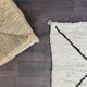 Berber rug with black diamonds 150x255cm