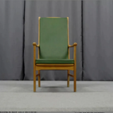 Oak wood armchair 1950