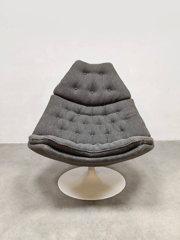 Fauteuil pivotant F588 au design vintage Artifort Geoffrey Harcourt