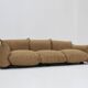 Vintage Marenco 3 seater sofa by Mario Marenco for Arflex, 1970s