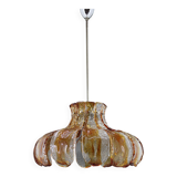 1970s Large Murano Glass Chandelier Mazzega, Italy