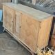 1960s vintage sideboard - antique raw oak sideboard